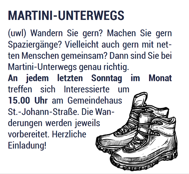 Martini-UNTERWEGS