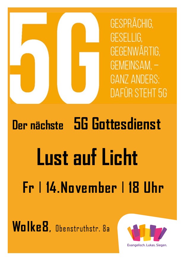 5G Gottesdienst Wolke 8