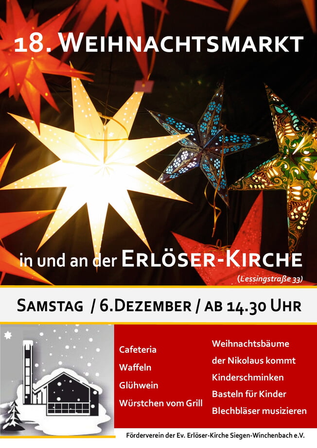 Weihnachtsmarkt Erlöserkirche