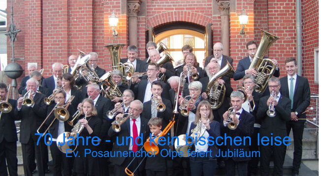 Konzert des Ev. Posaunenchores zum Jubiläum