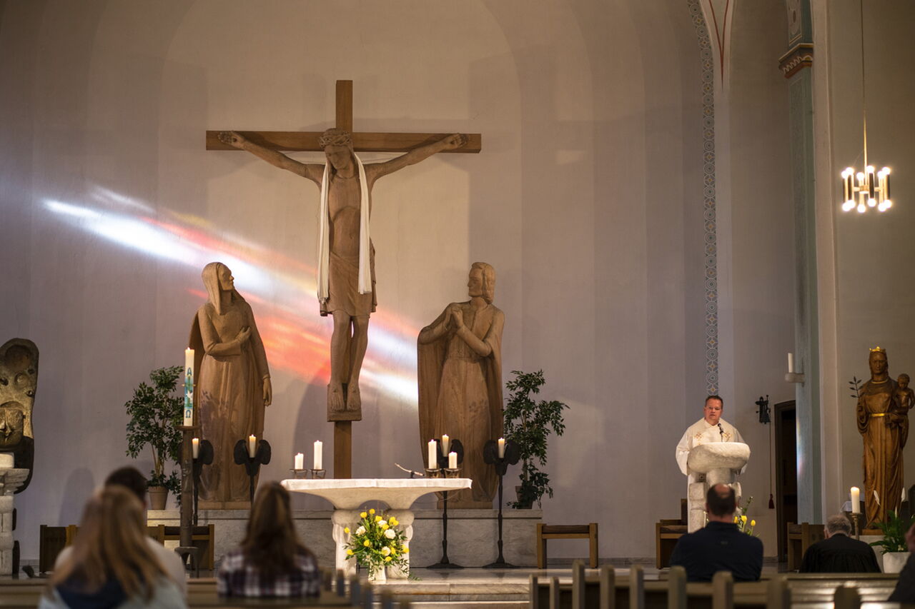 Bild aus der Marienkirche Siegen